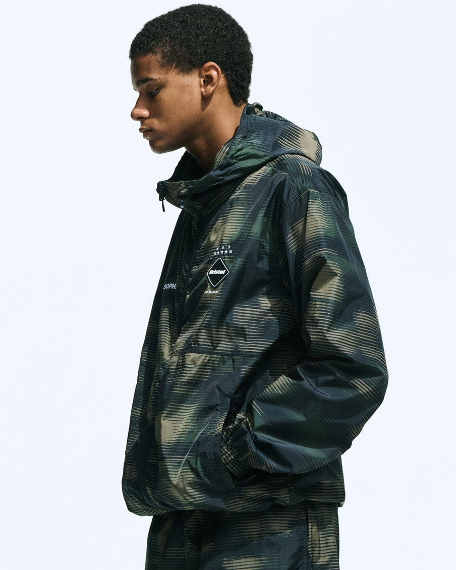 SPEED CAMO HOODED BLOUSON