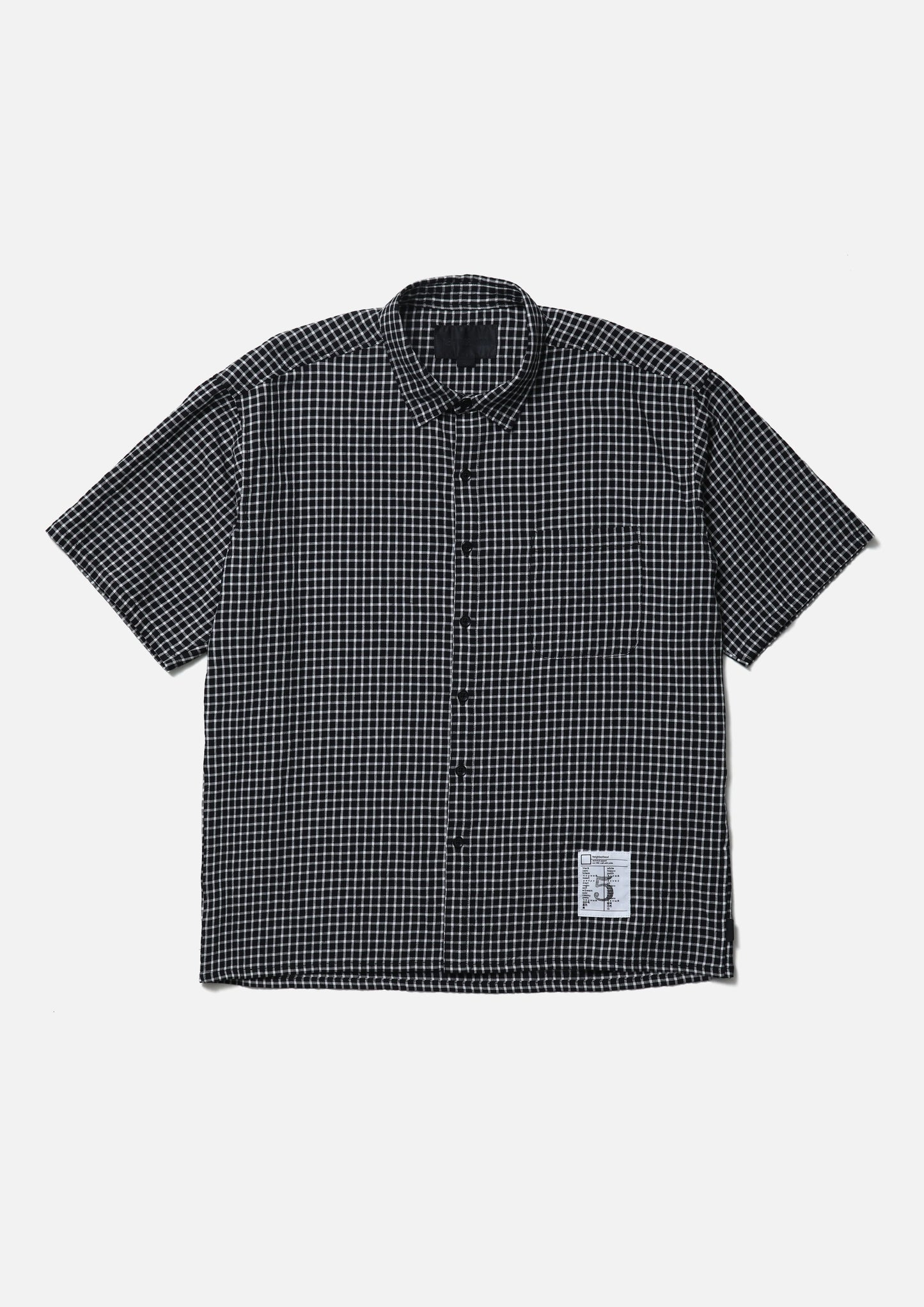BW.CHECK SHIRT SS