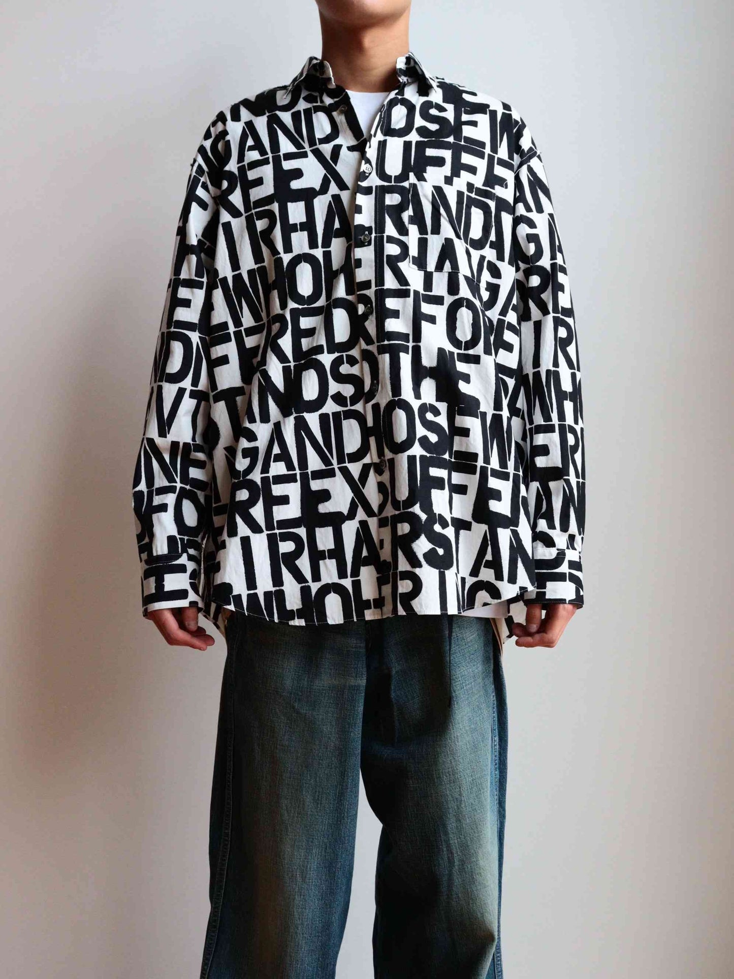 regular collar shirt