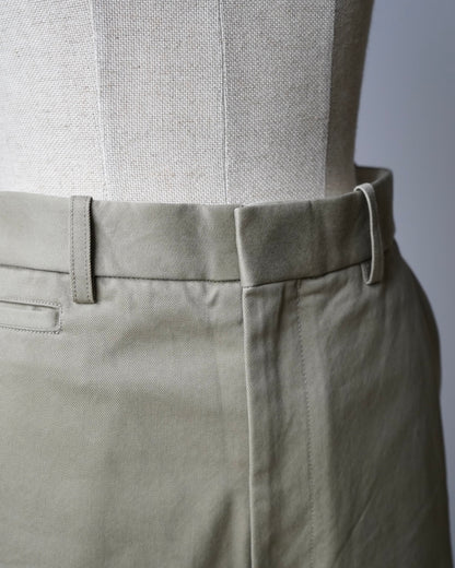 AURALEE / WASHED FINX CHINO NARROW PANTS