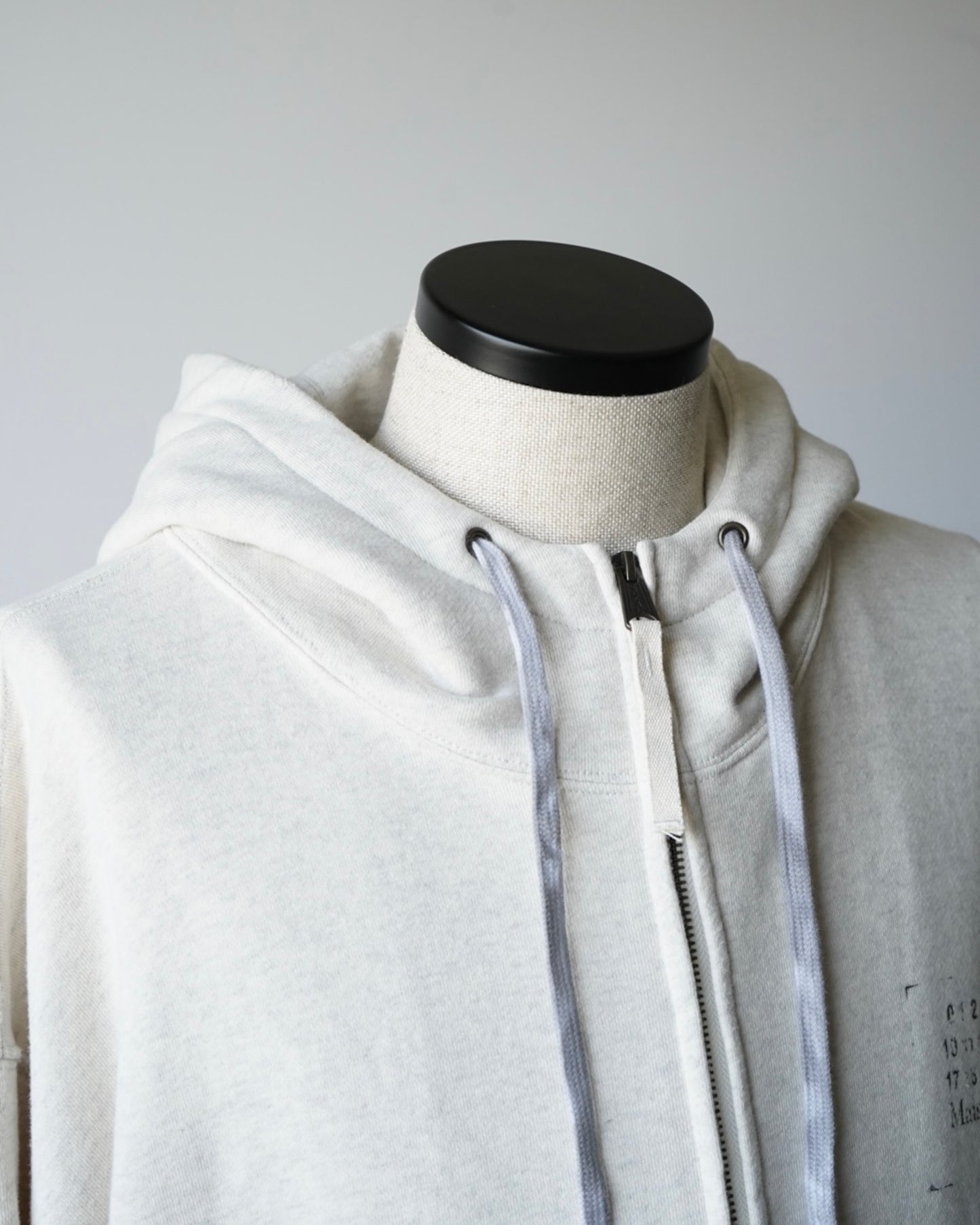 S50HG0048 STAMP LOGO ZIP HOODIE