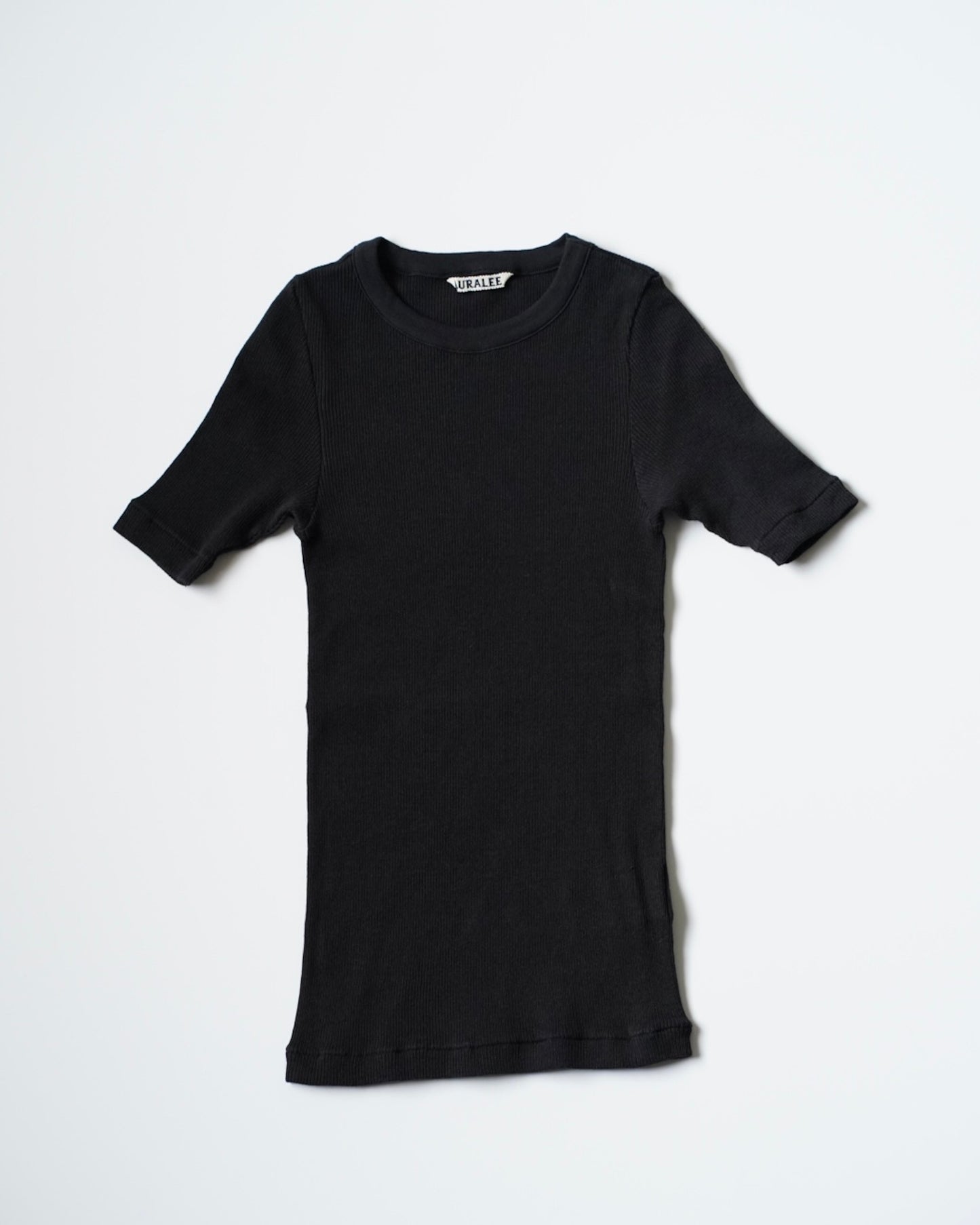 AURALEE / ORGANIC SOFT RIB TEE