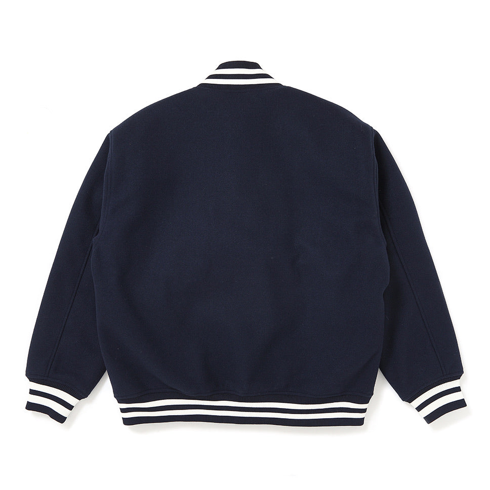 LOGO MELTON STADIUM JACKET