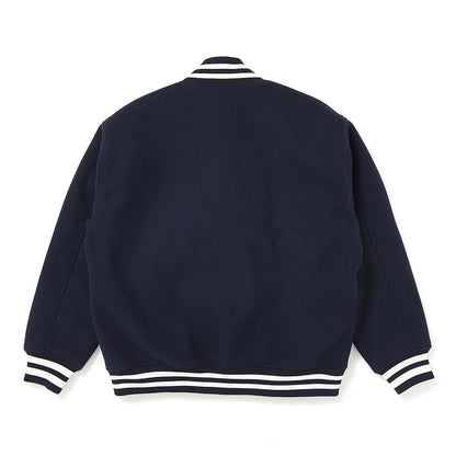 LOGO MELTON STADIUM JACKET