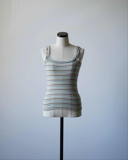 MULTICOLOR STRIPE CAMISOLE