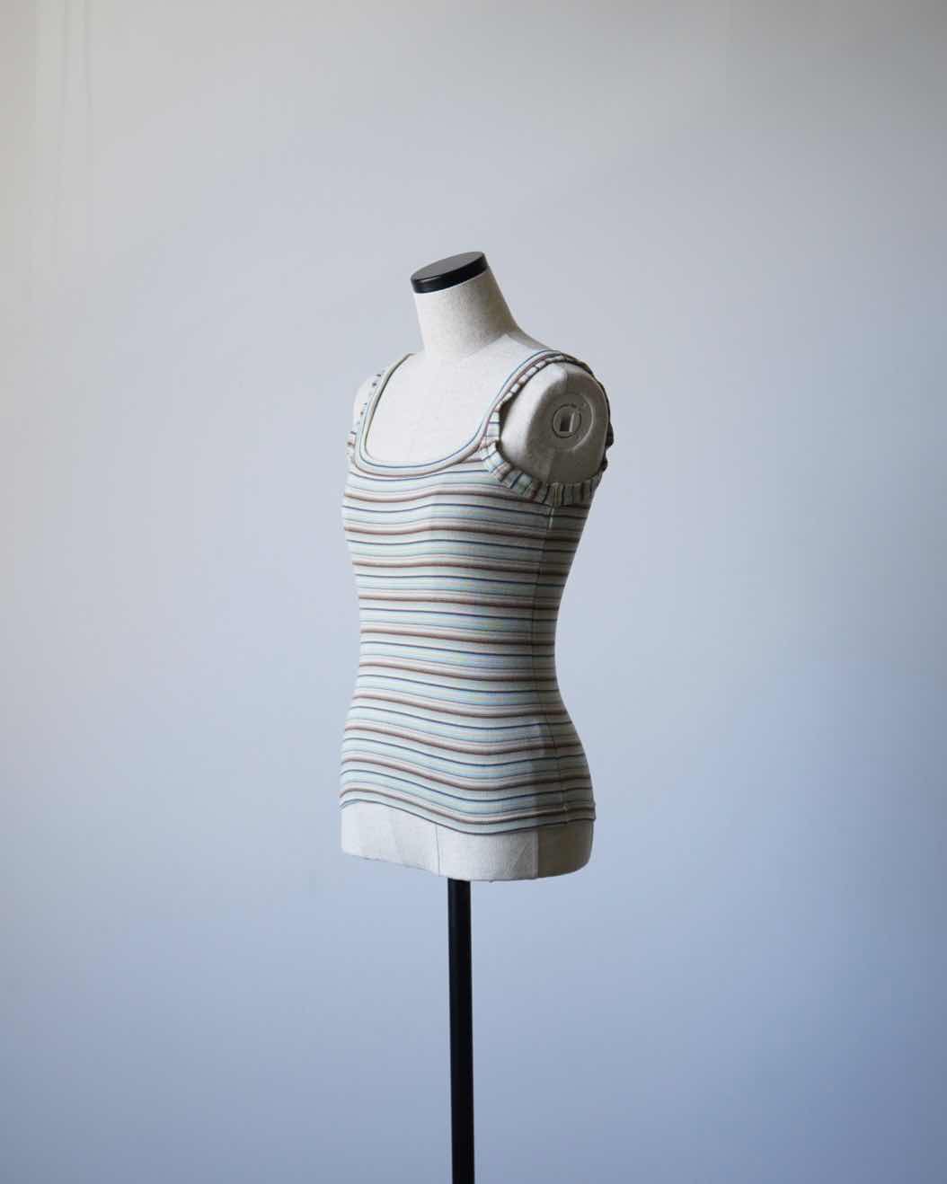 MULTICOLOR STRIPE CAMISOLE