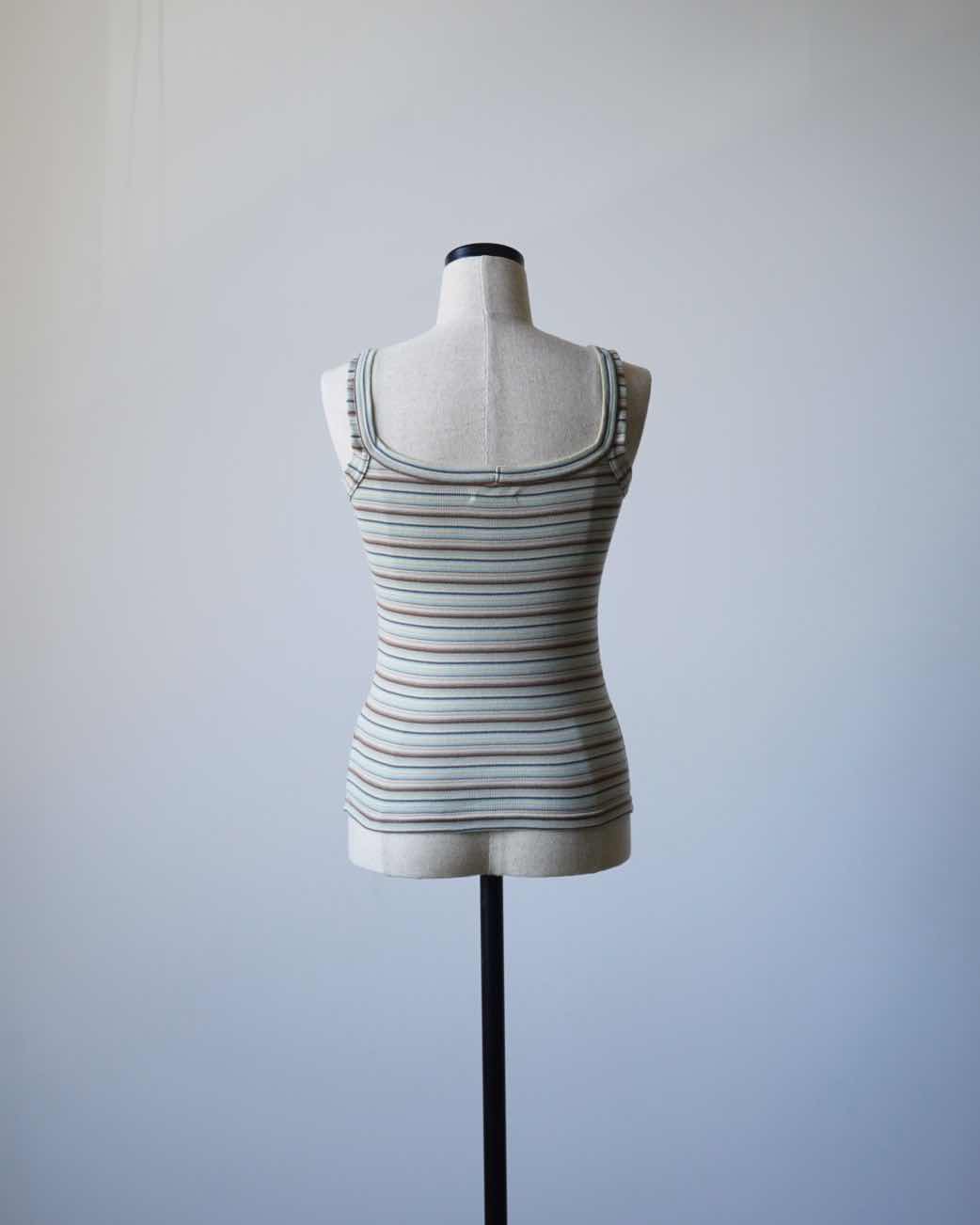 MULTICOLOR STRIPE CAMISOLE