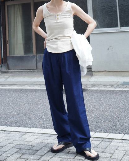 ARCHI / SELVAGE CHAMBRAY PANTS