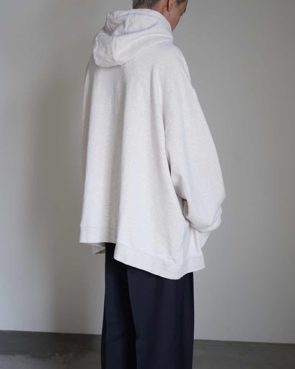 S50HG0048 STAMP LOGO ZIP HOODIE