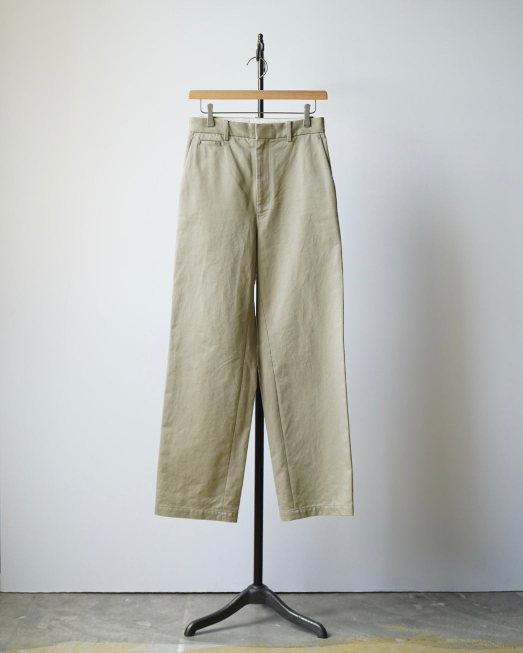 AURALEE / WASHED FINX CHINO NARROW PANTS