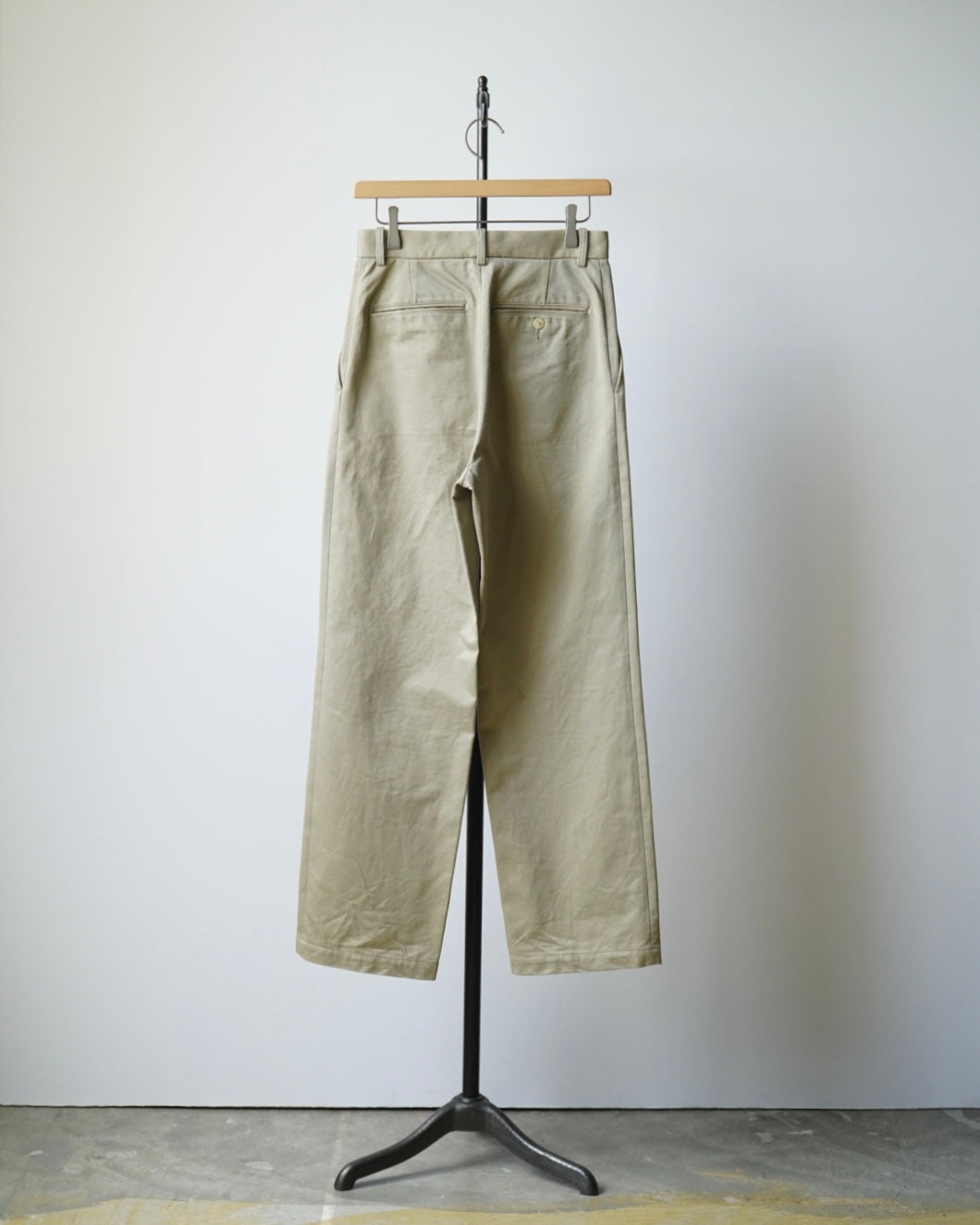 AURALEE / WASHED FINX CHINO NARROW PANTS