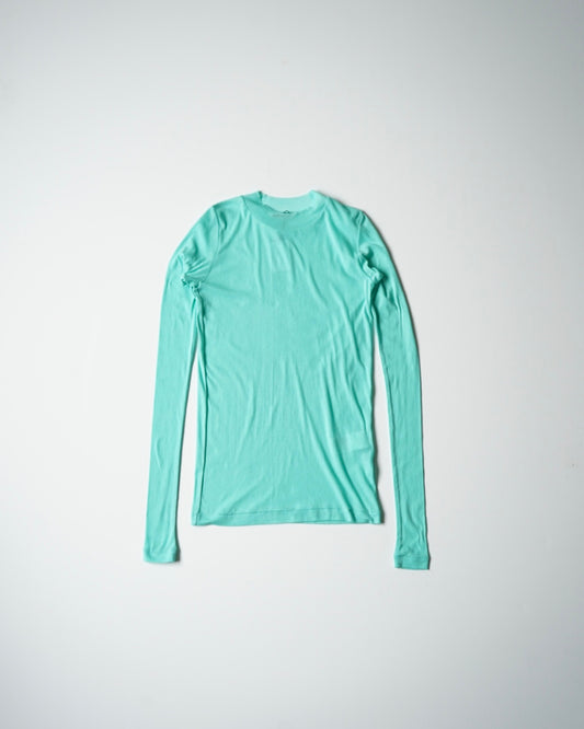 SUPER HIGH GAUGE SHEER RIB L/S TEE
