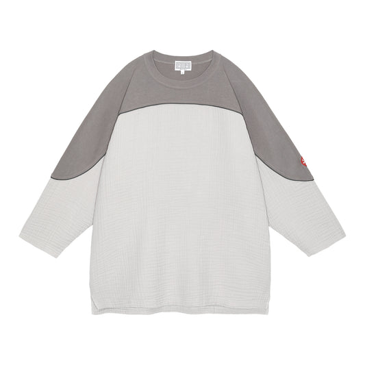 GAUZE FB CREW NECK
