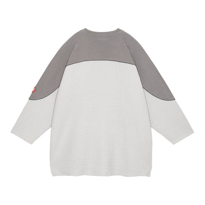 GAUZE FB CREW NECK