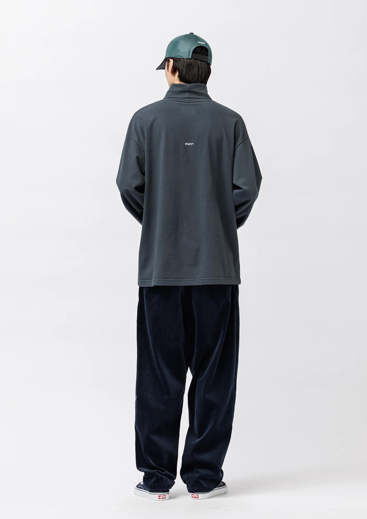 WIDE NECK LS
