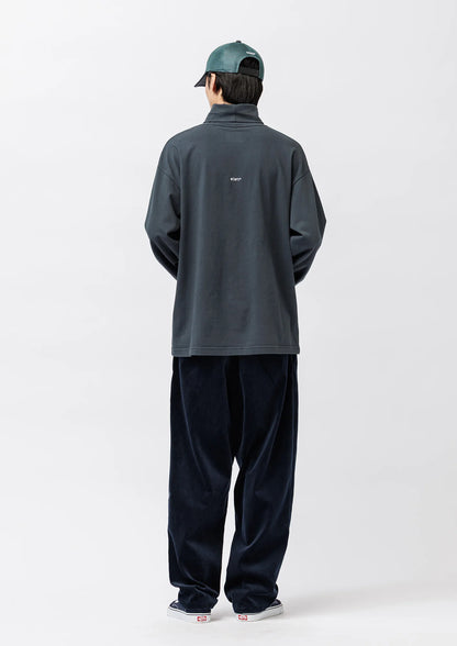 WIDE NECK LS