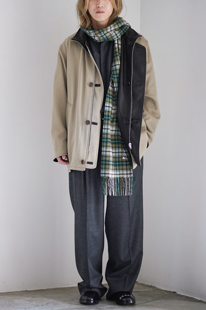 CASHMERE CHECK LONG STOLE