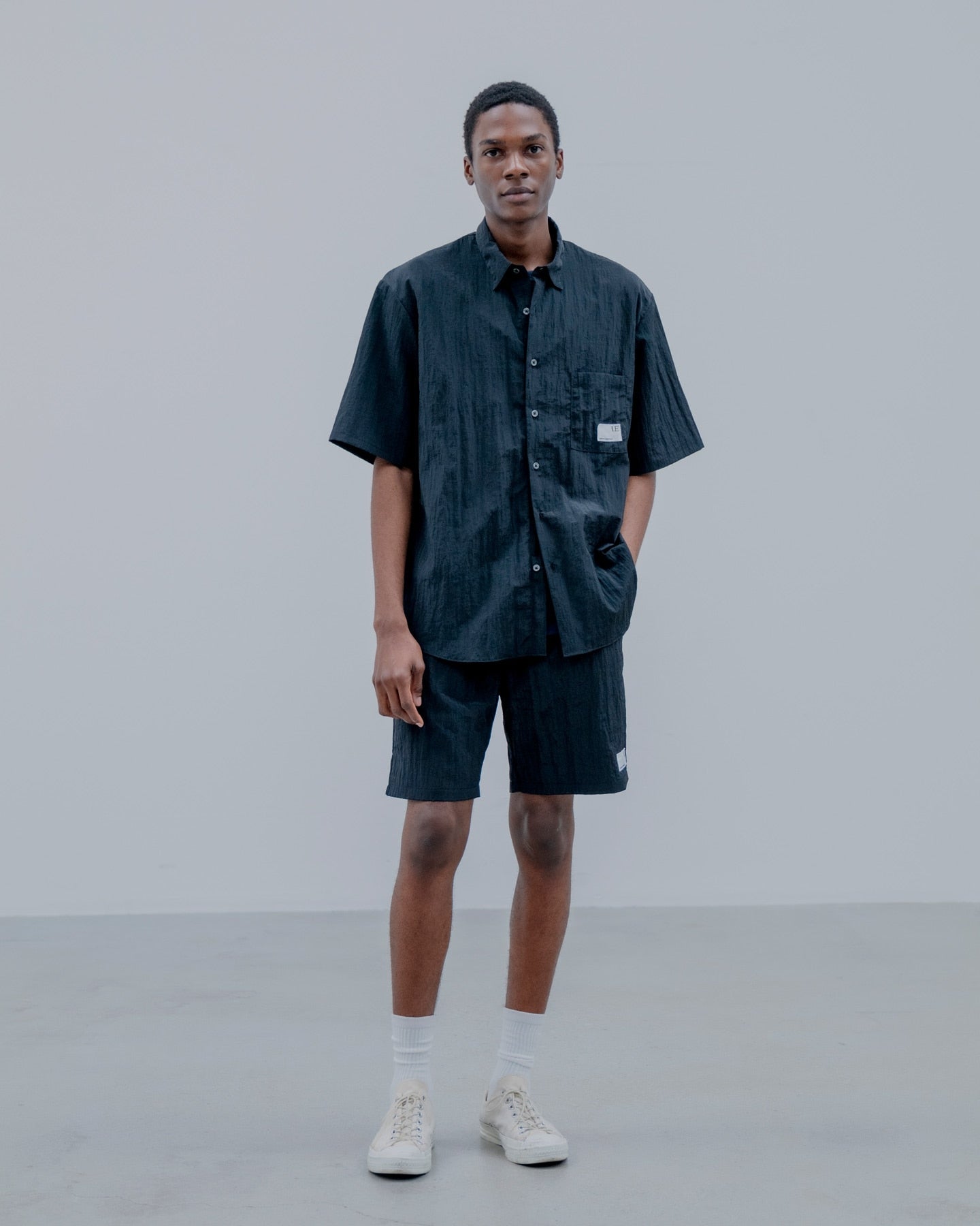 CRYSTAL NYLON EASY SHORTS