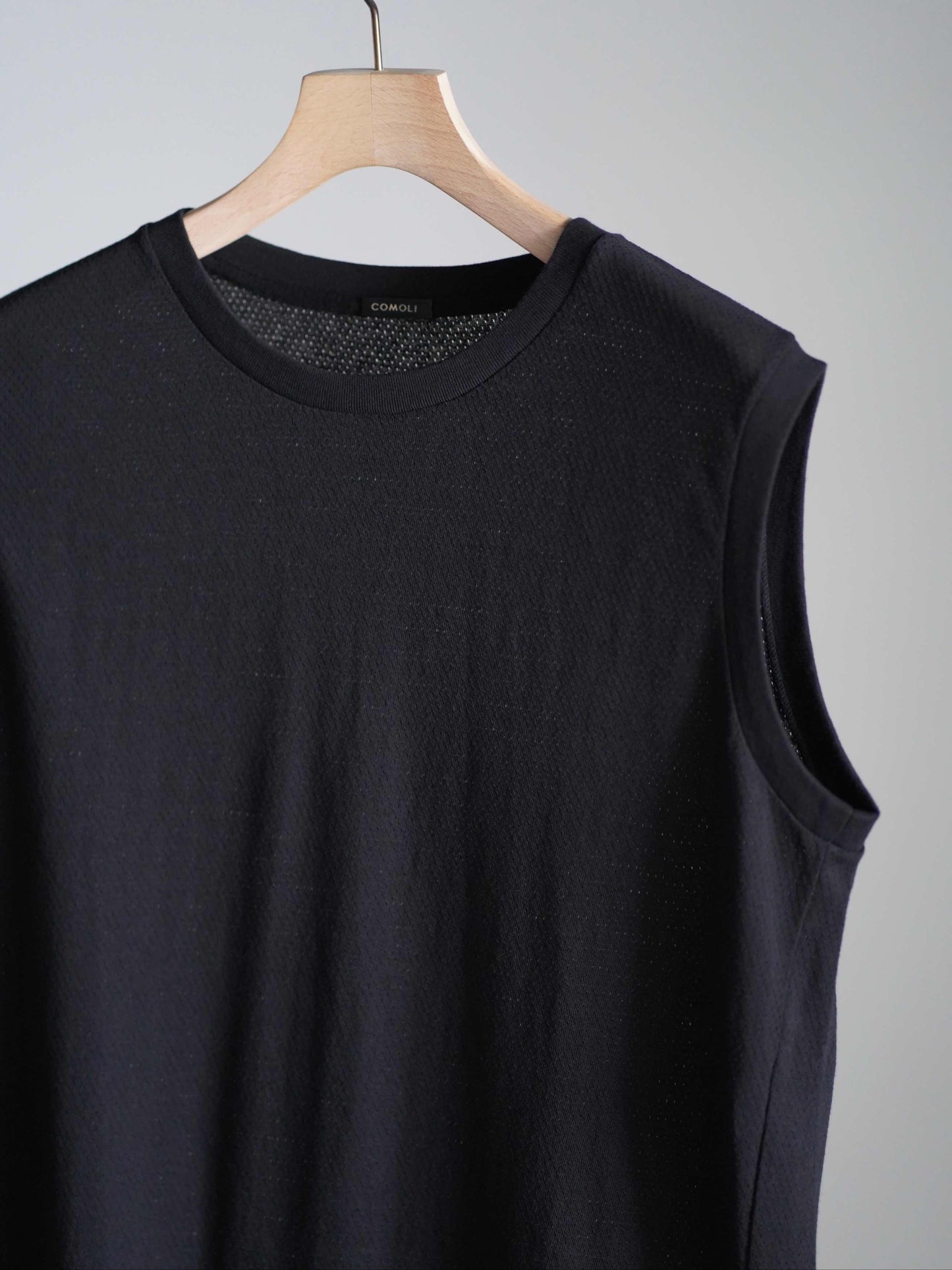 ウールメッシュ ノースリーブ