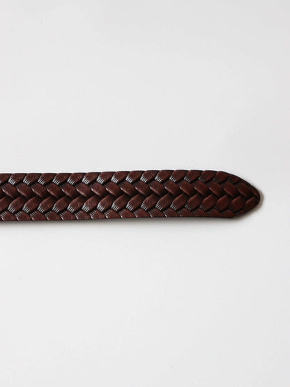 Lot.021 Basketweave Pattern Belt
