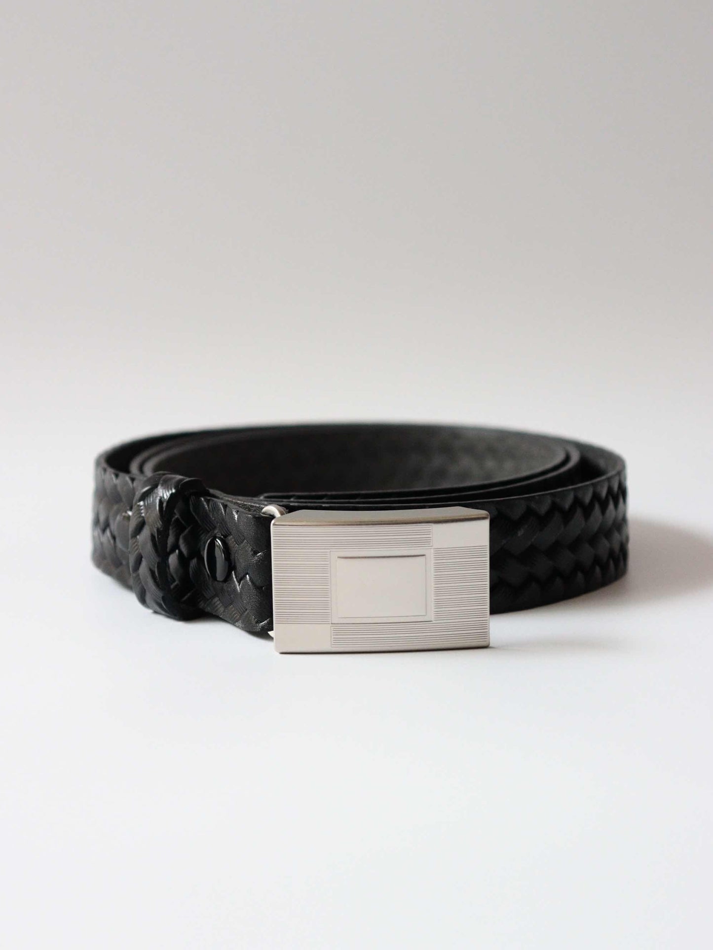 Lot.021 BASKETWEAVE PATTERN BELT