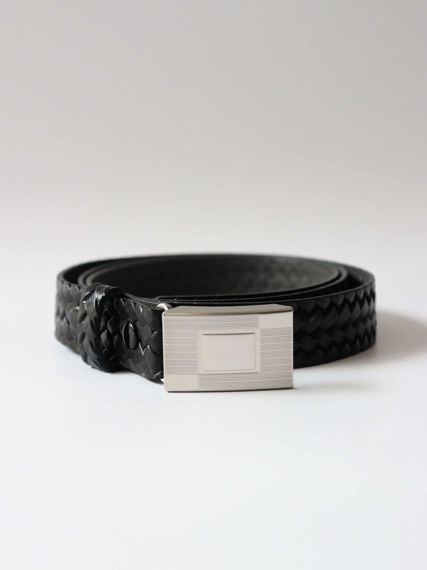 Lot.021 Basketweave Pattern Belt