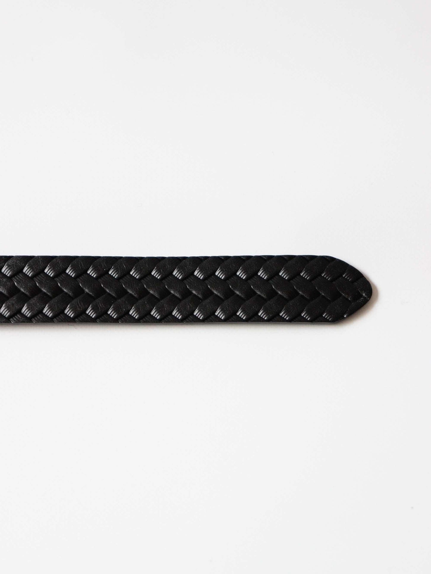 Lot.021 BASKETWEAVE PATTERN BELT