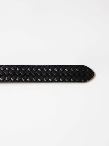Lot.021 BASKETWEAVE PATTERN BELT