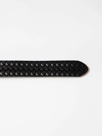 Lot.021 Basketweave Pattern Belt