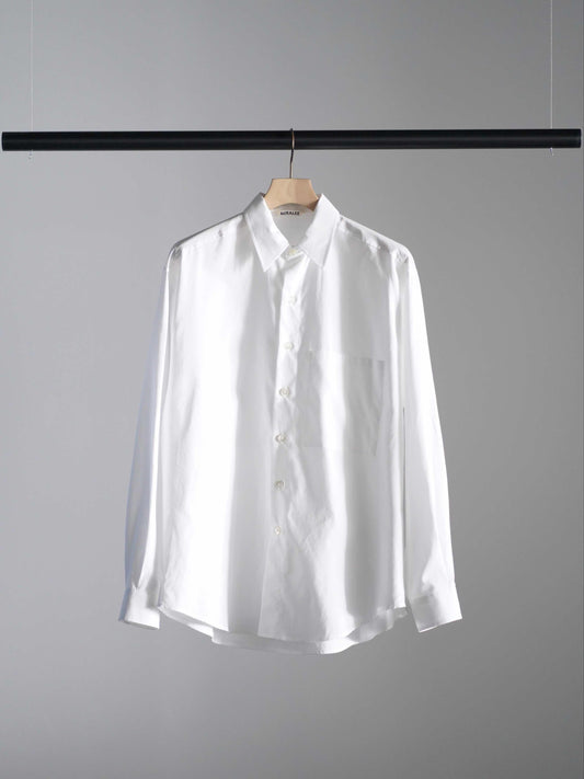 WASHED FINX TWILL BIG SHIRT