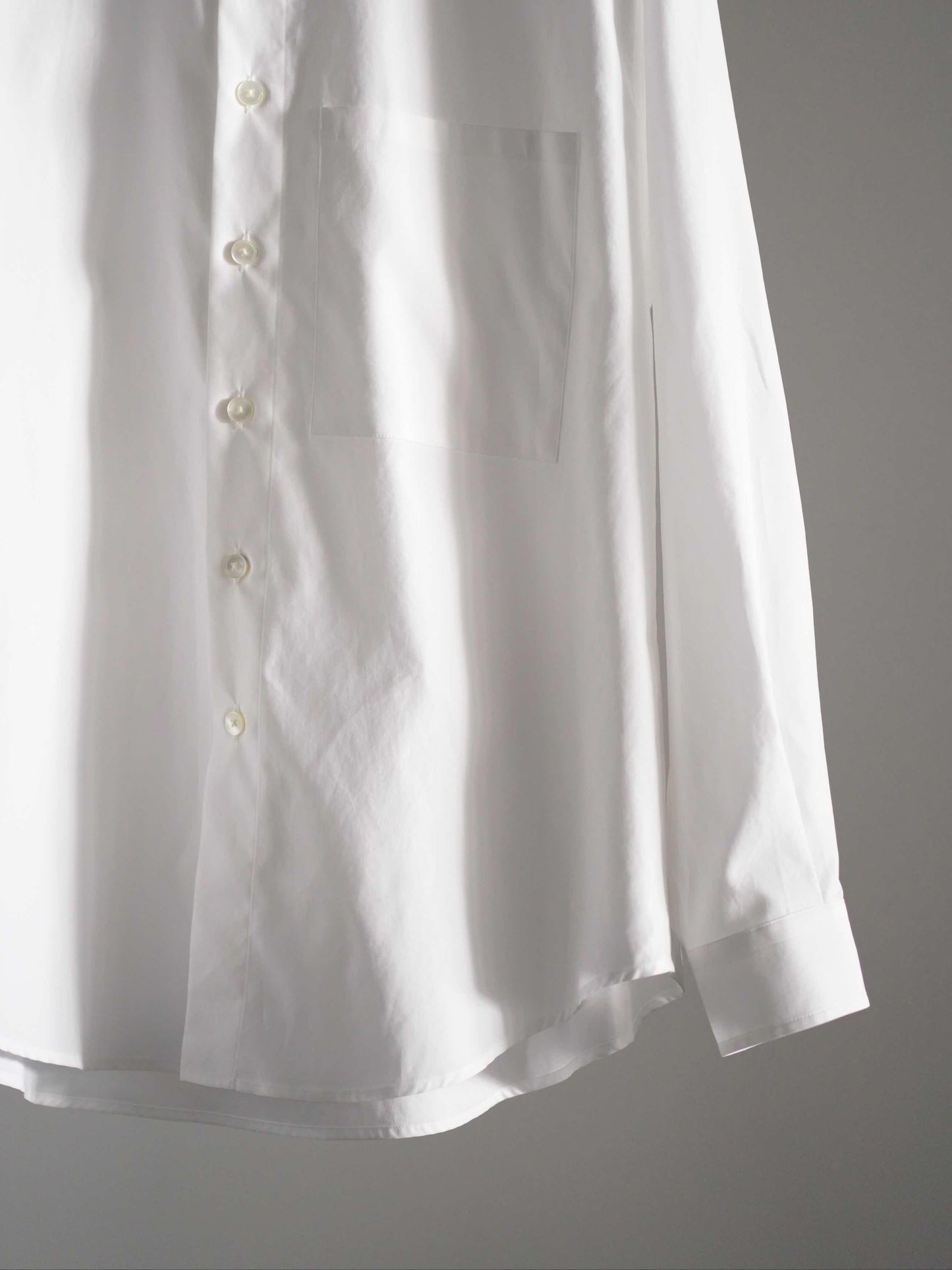 WASHED FINX TWILL BIG SHIRT