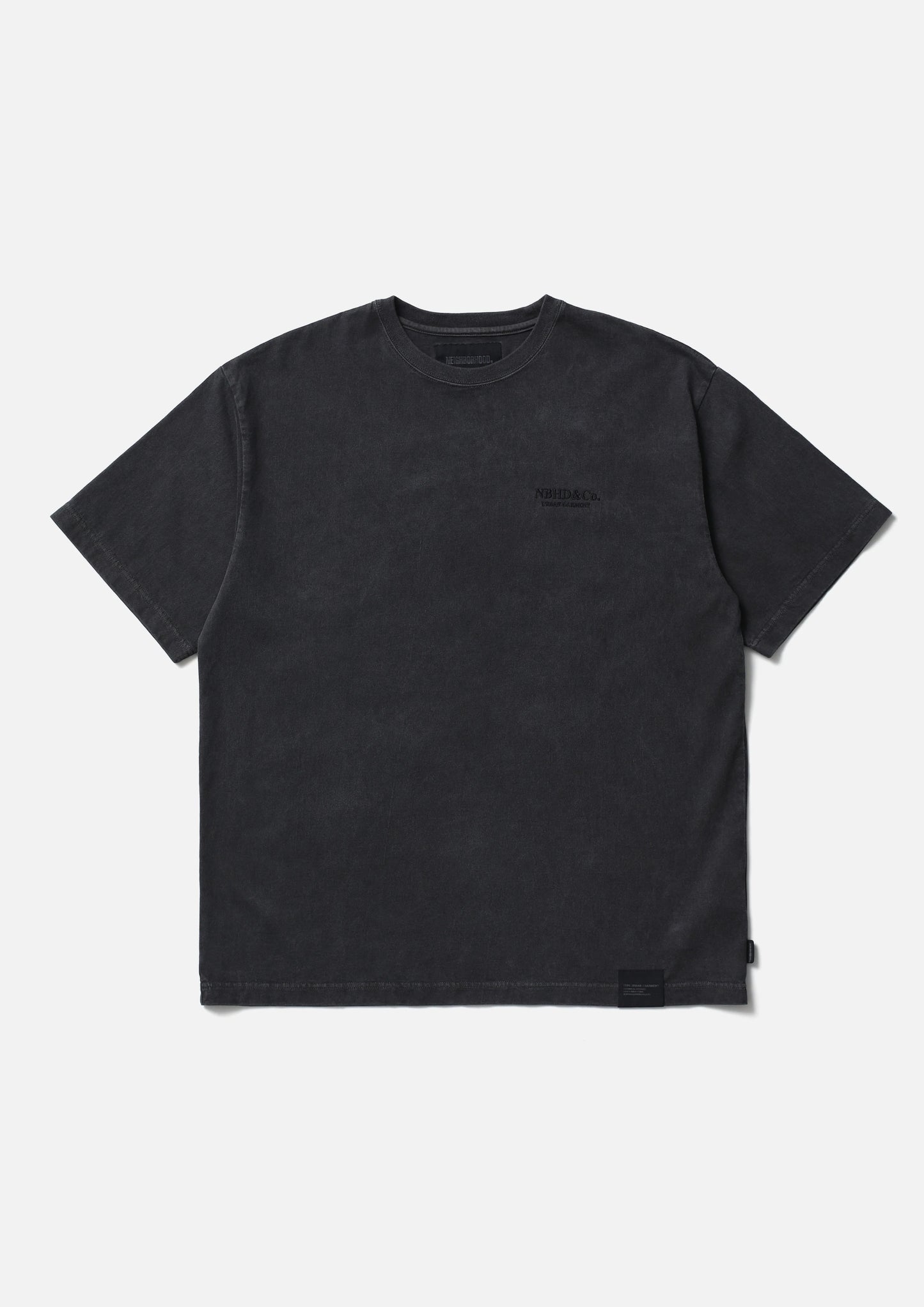 PIGMENT DYED CREWNECK SS