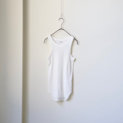 FUMIKA_UCHIDA / NEEDLE DRAWING TANK TOP