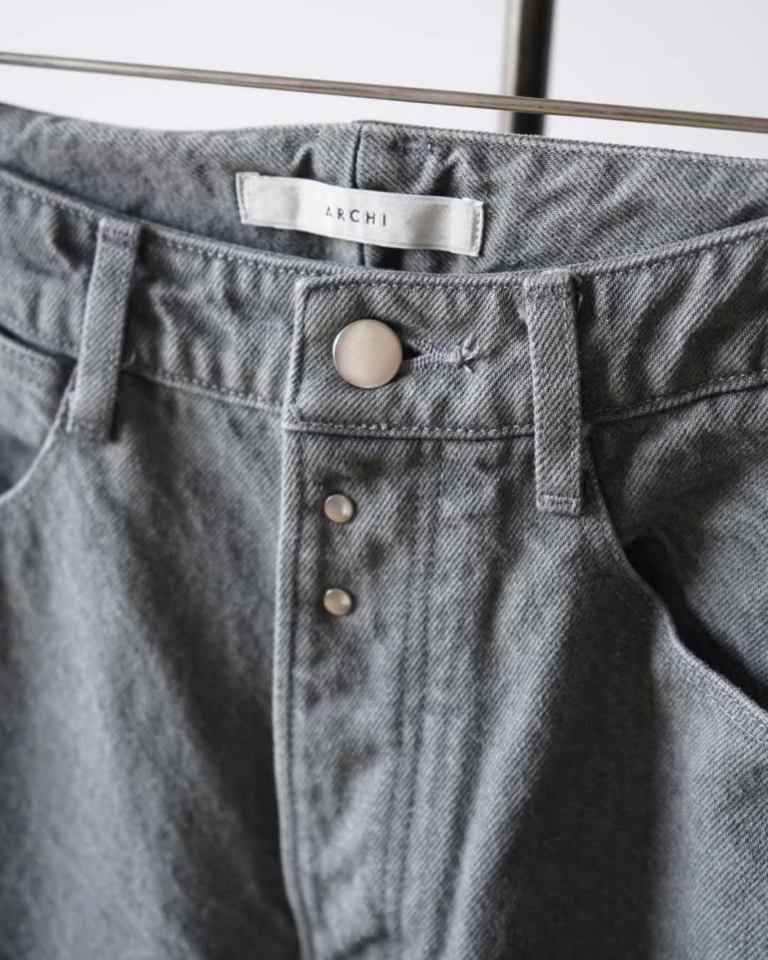 14OZ DENIM WIDE PANTS