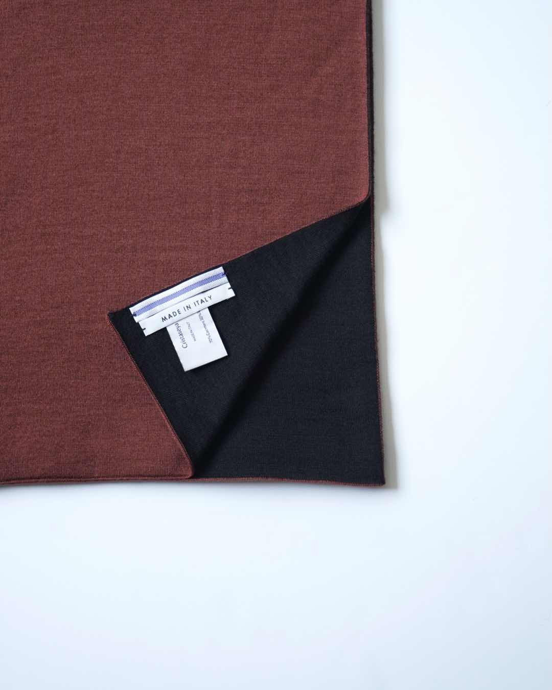 SILK CASHMERE DOUBLE SCARF