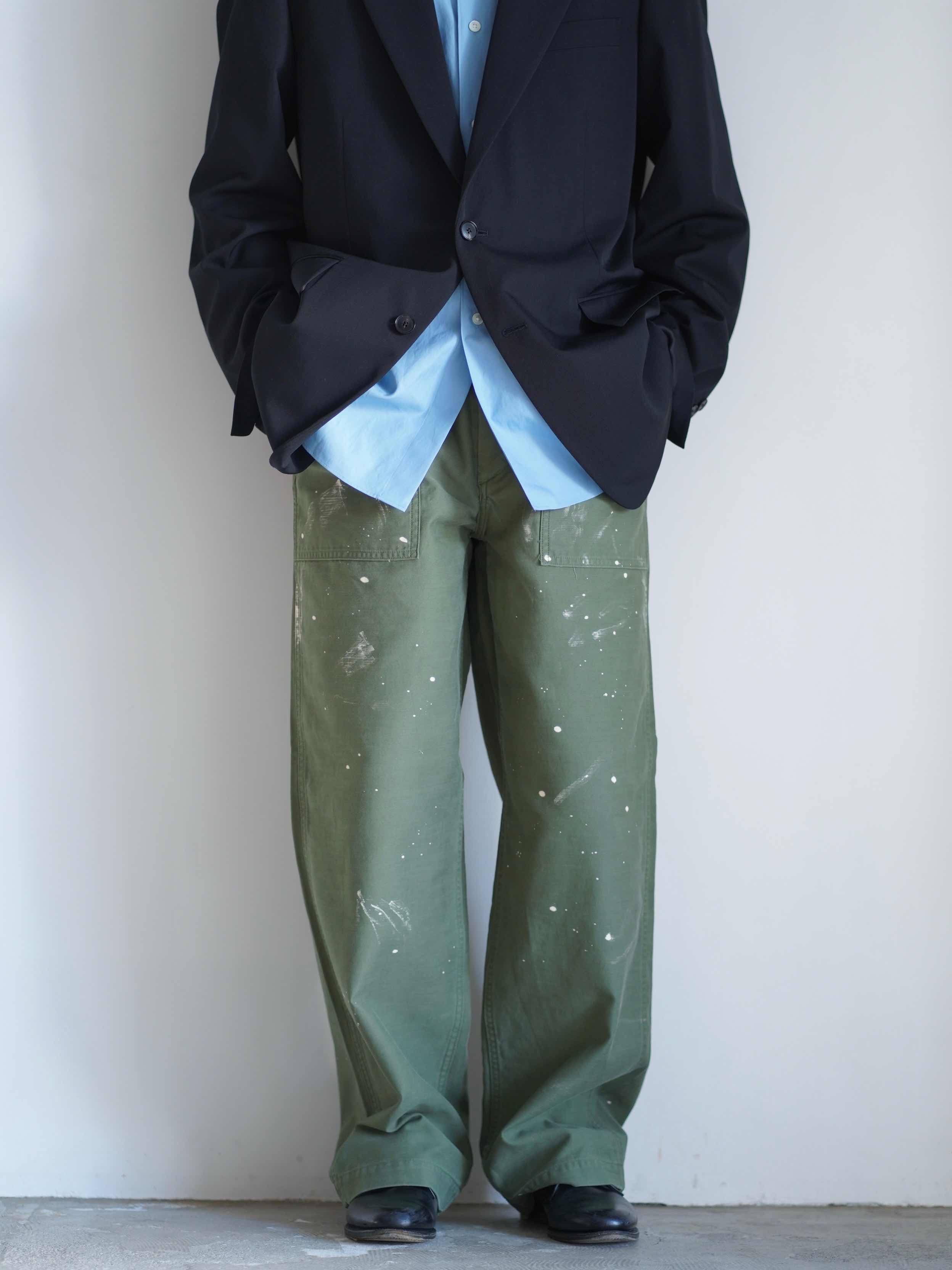 AURALEE | WASHED BAGGY SATIN BAKER PANTS – イデアル公式オンライン