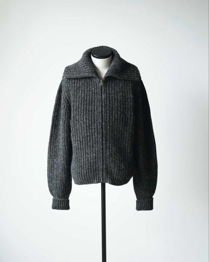 ZIPPED CARDIGAN
