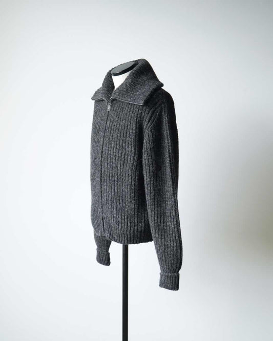 ZIPPED CARDIGAN