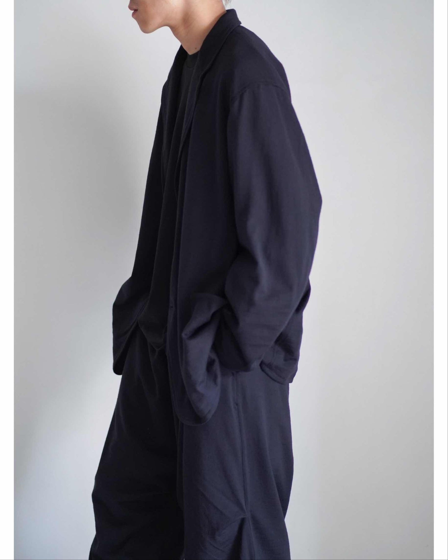 ウールニット ジャケット