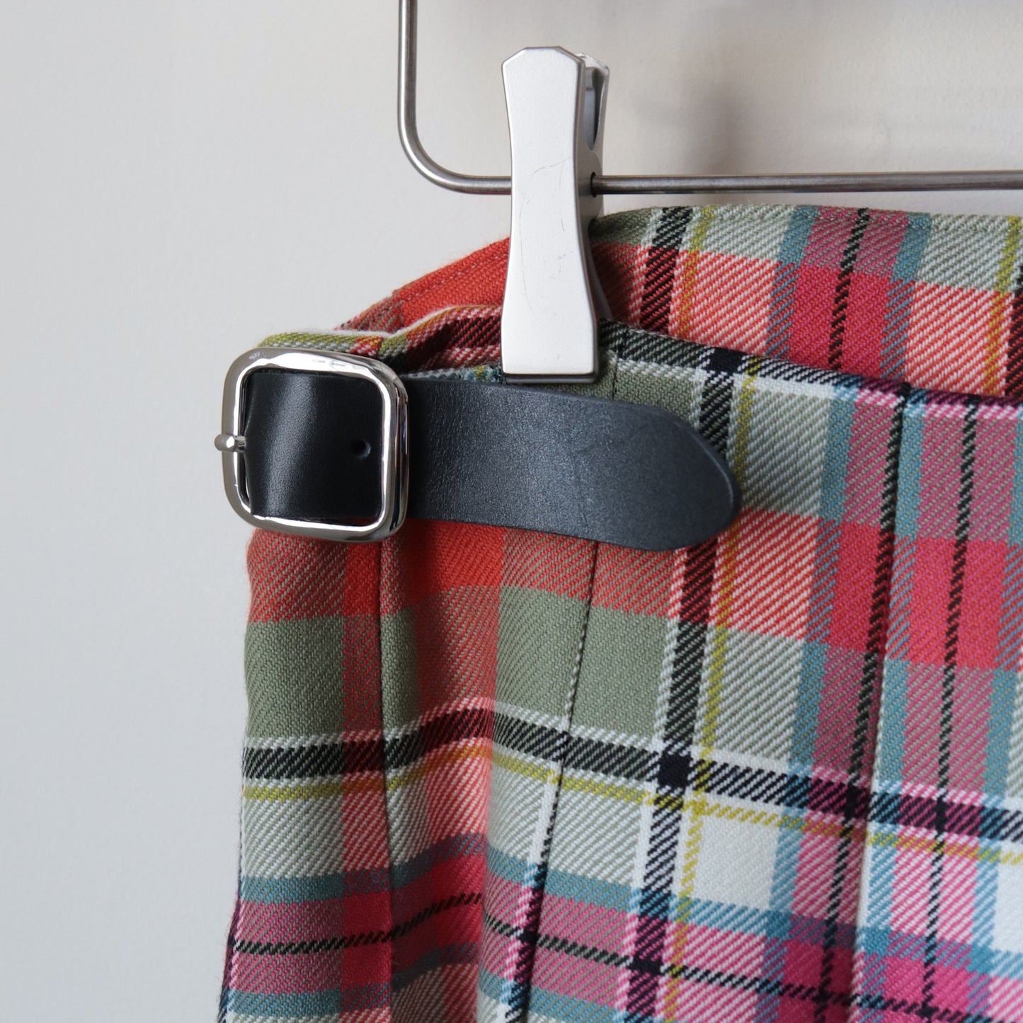 TARTAN PLAID BELTED PAINTACOURT