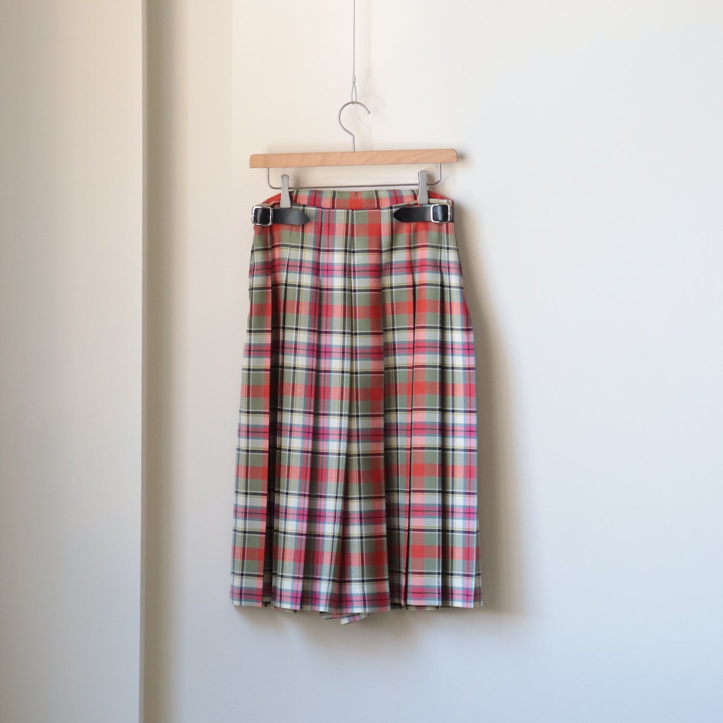 TARTAN PLAID BELTED PAINTACOURT