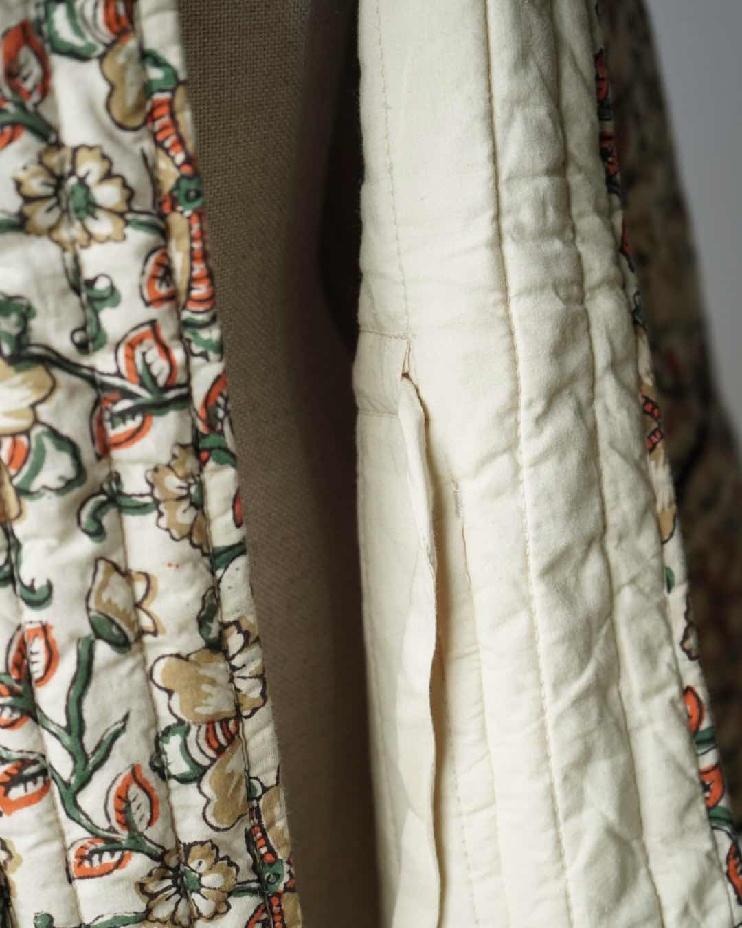 BLOCK PRINT QUILTED JACKET