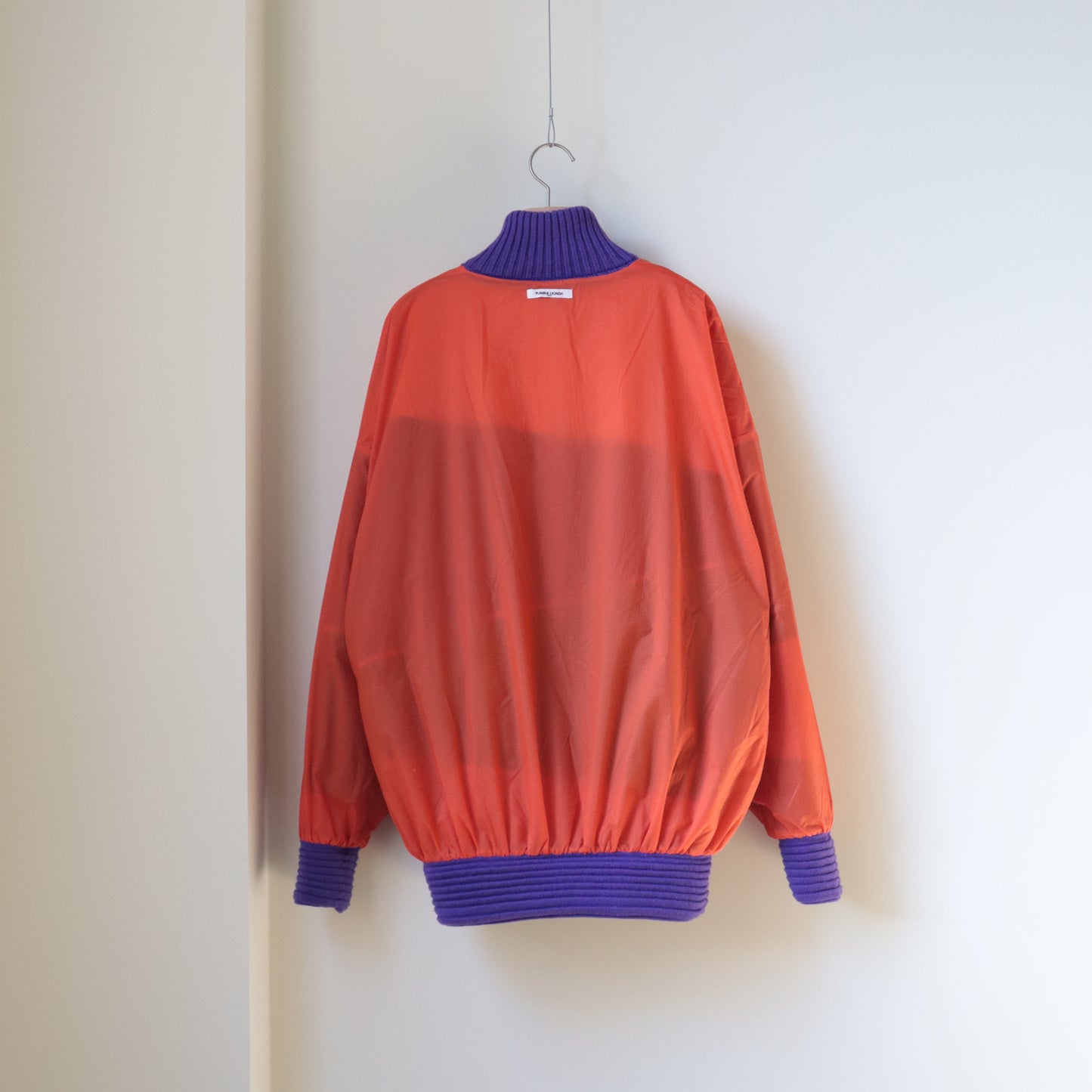 JACQUARD KNITTED OVERSIZED REVERSIBLE HALF ZIP JUMPER