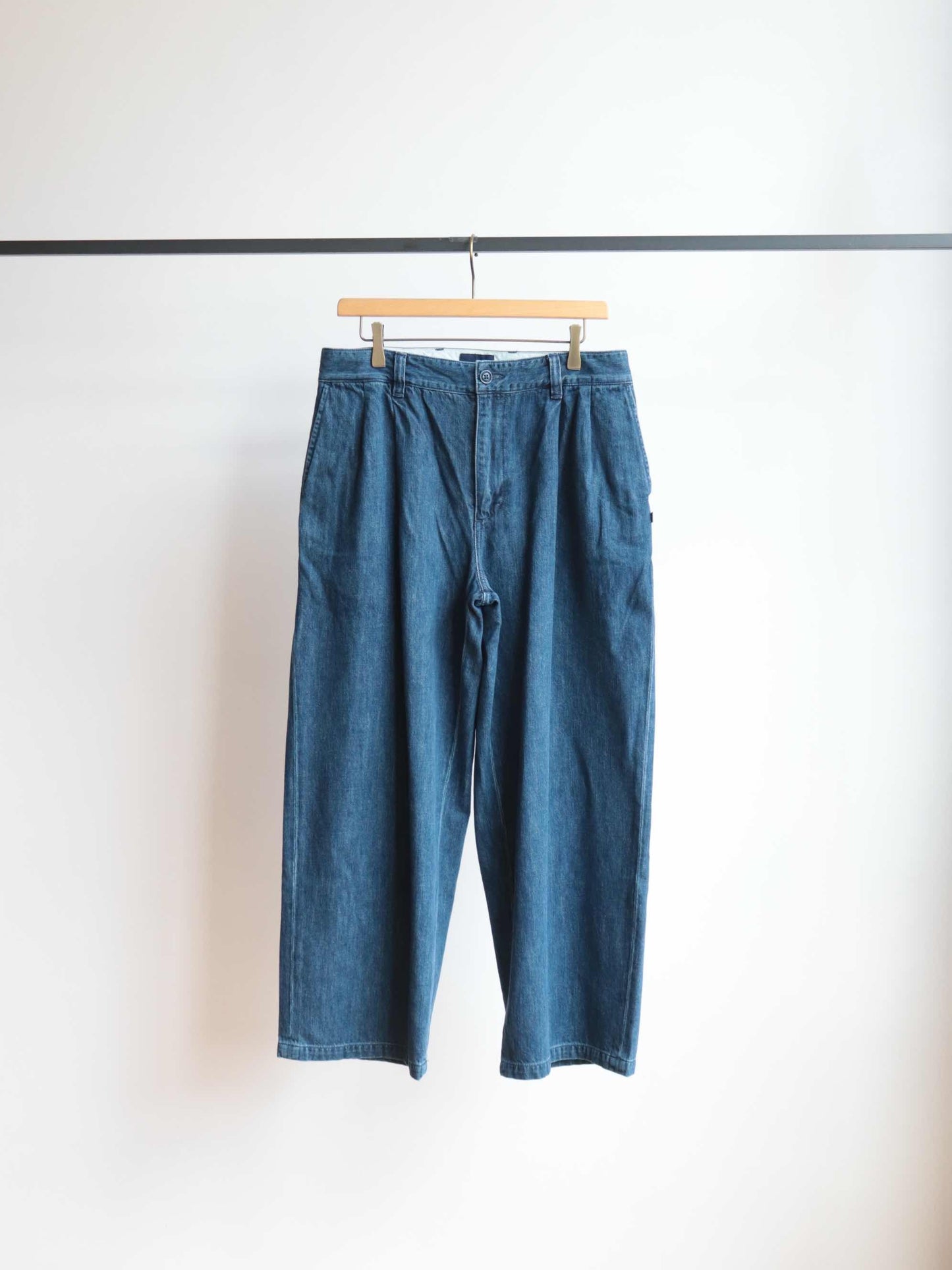 SF DENIM WIDE TROUSERS