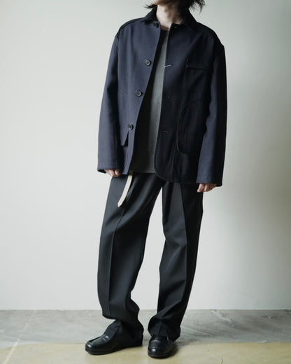 WOOL TROUSERS
