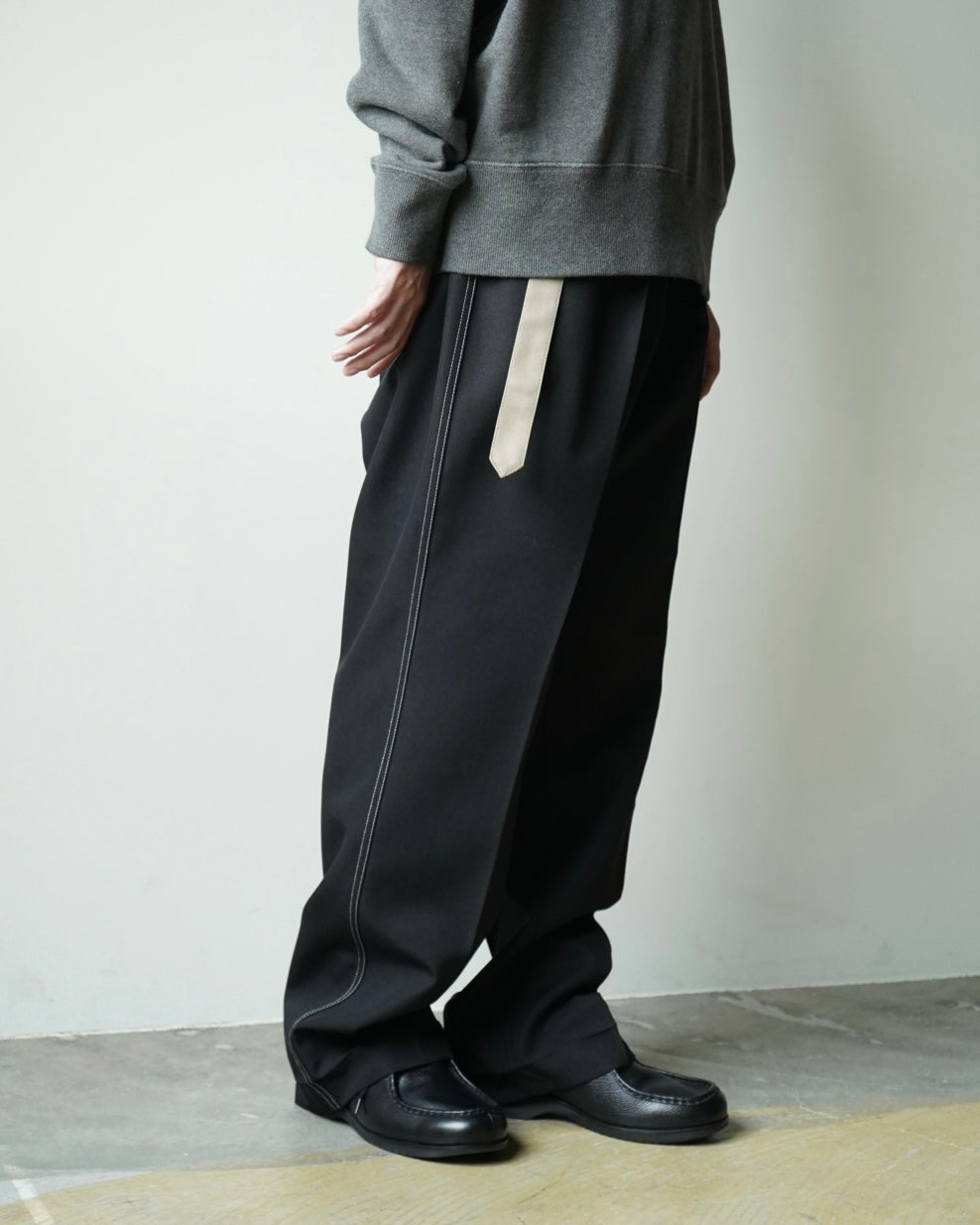 WOOL TROUSERS