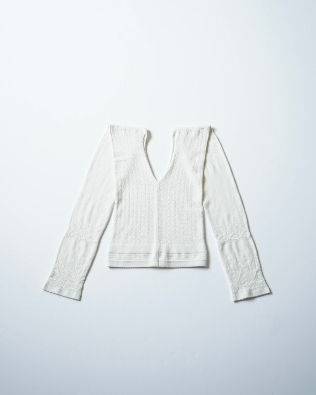 SILK LACE KNITTED TIGHTS TOP