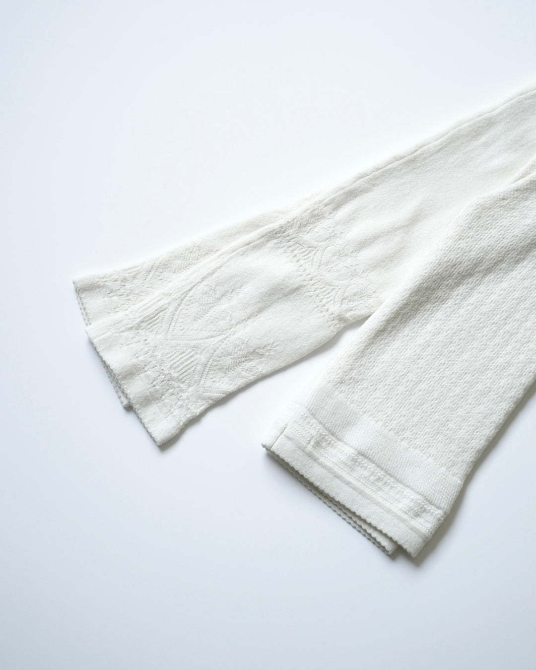 SILK LACE KNITTED TIGHTS TOP