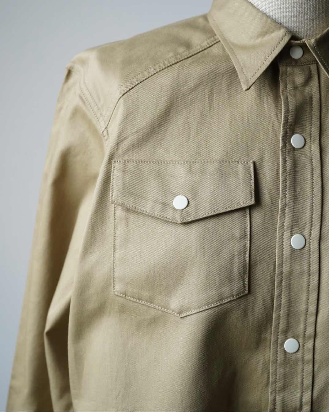 TWILL LONG SLEEVE SHIRT