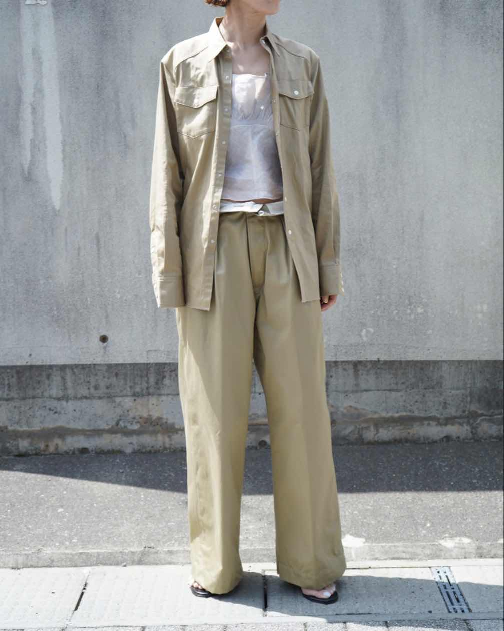 TWILL LONG SLEEVE SHIRT
